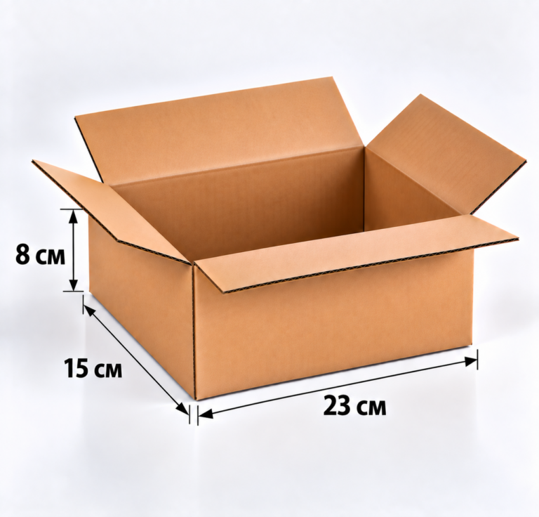 Гофрокороб 4-клапанный 230×150×80 мм, Т-23В